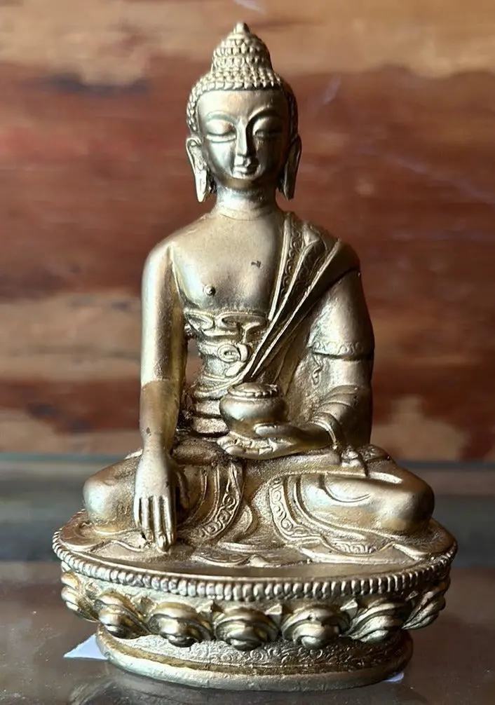 Gold Jain Buddha 1