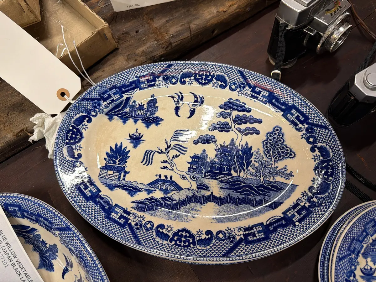 Blue Willow Oval Platter 1