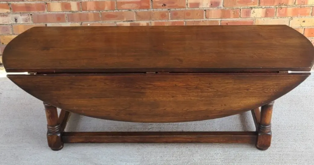 Wake Style Oak  Dropleaf Coffee Table 1