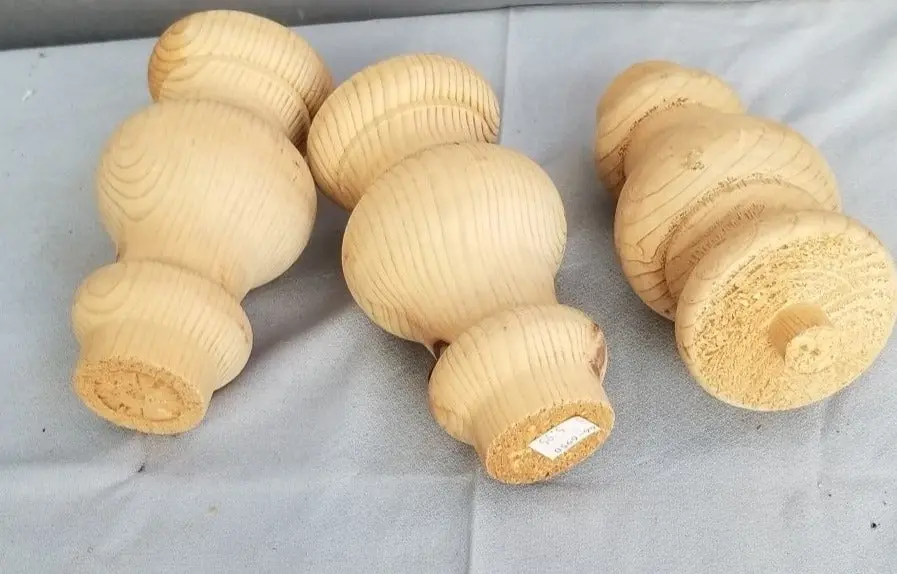 Set Of 3 Short Legs Unfinished 1
