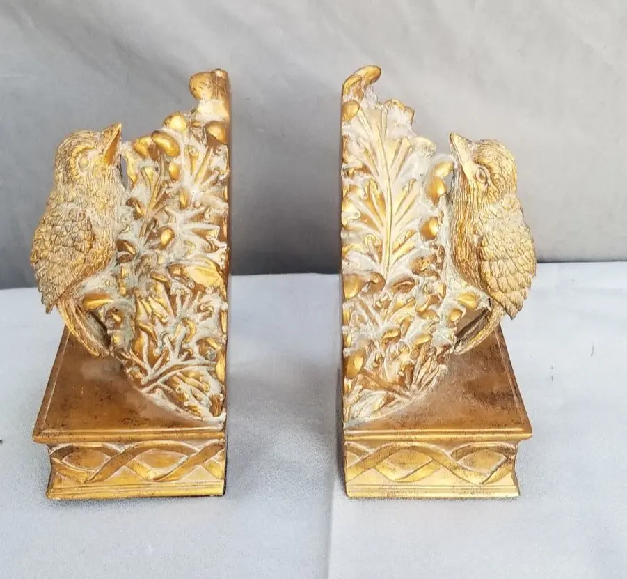 Resin Bird Bookends 1