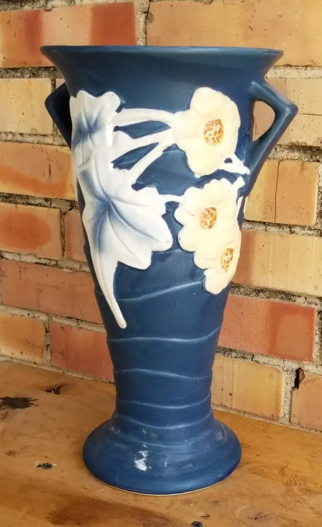 Rosevill Reproduction Blue Vase 1
