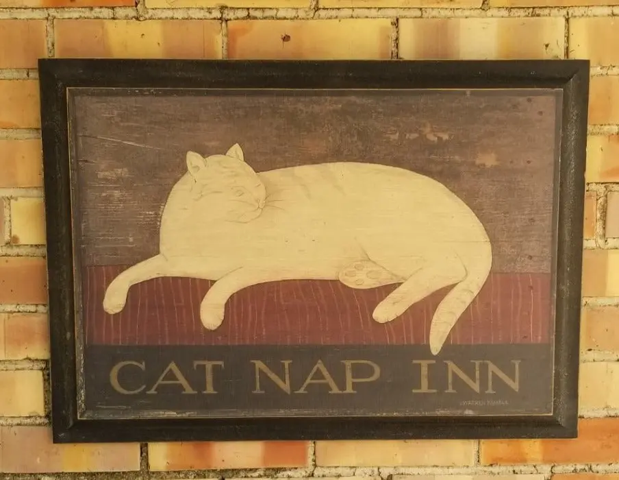 Cat Nip Inn Wood Sign 1