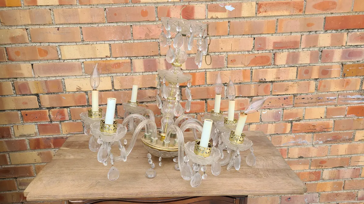Glass Maria Teresa Chandelier 1