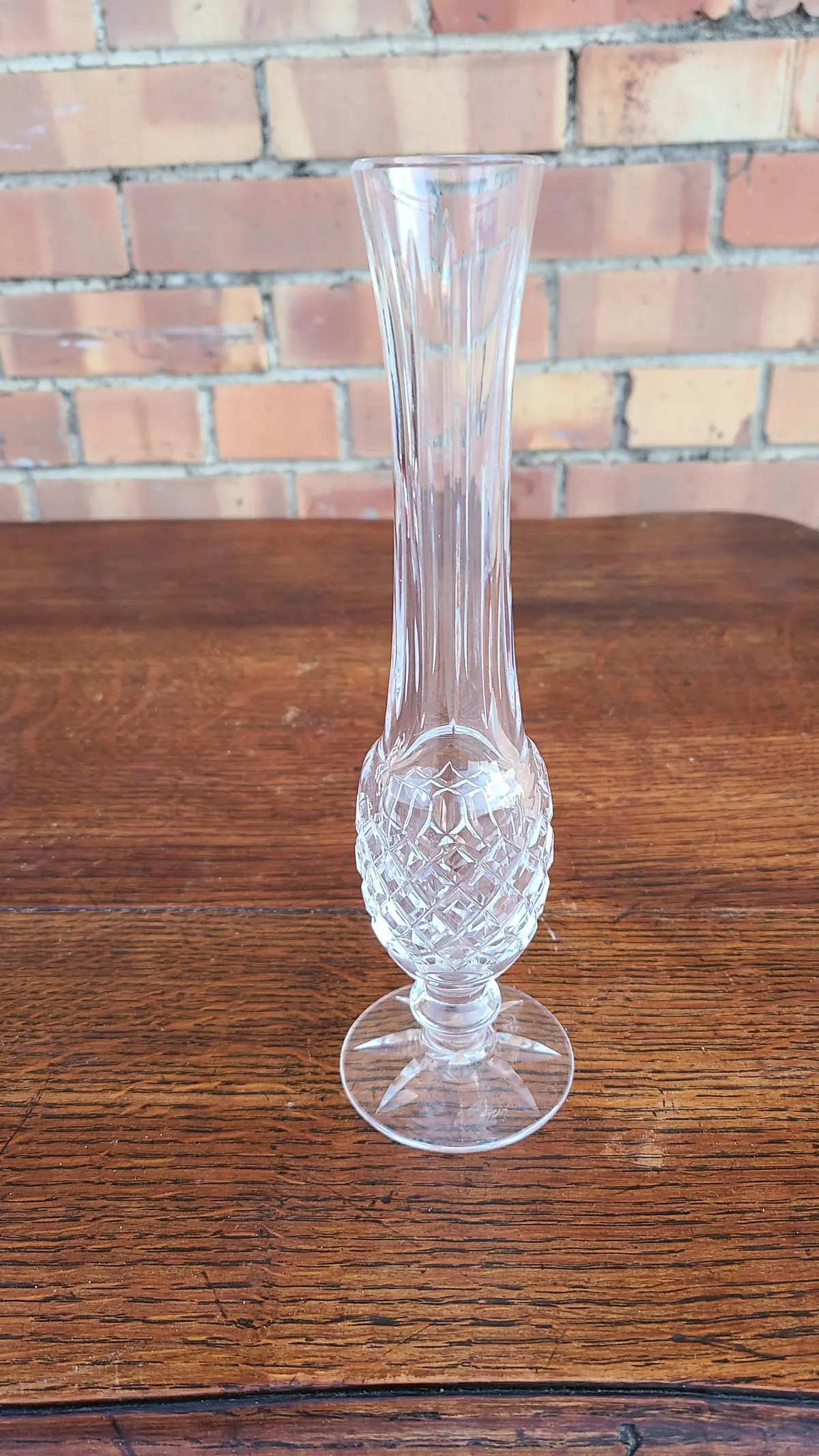 Tall Skinny Waterford Crystal Vase 1