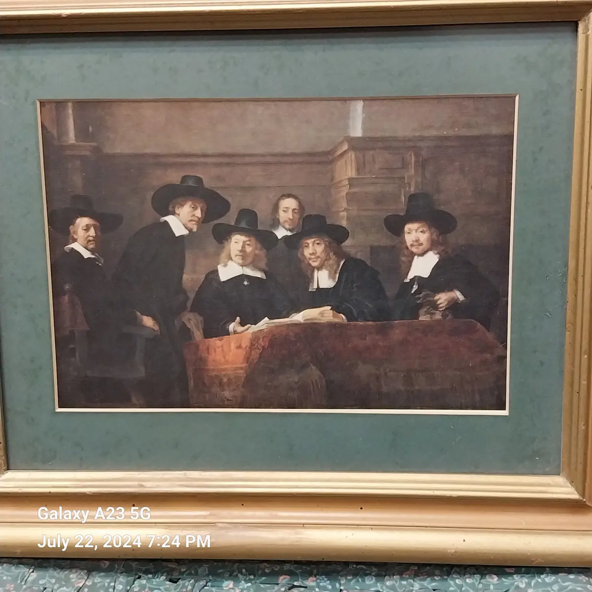 Framed Historical Print From Neiman Marcus 1
