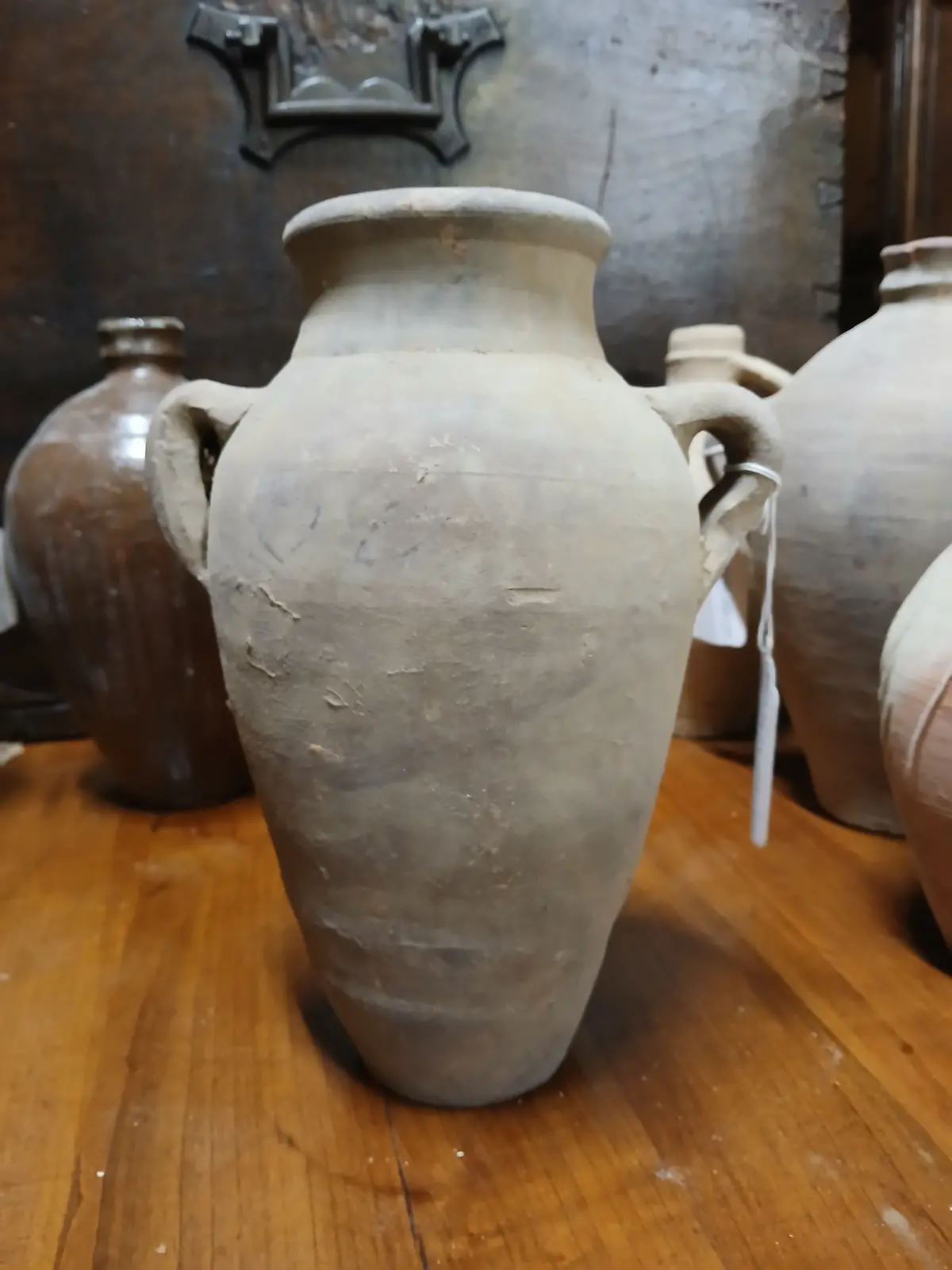 Terra Cotta Vase With Two Handles 1