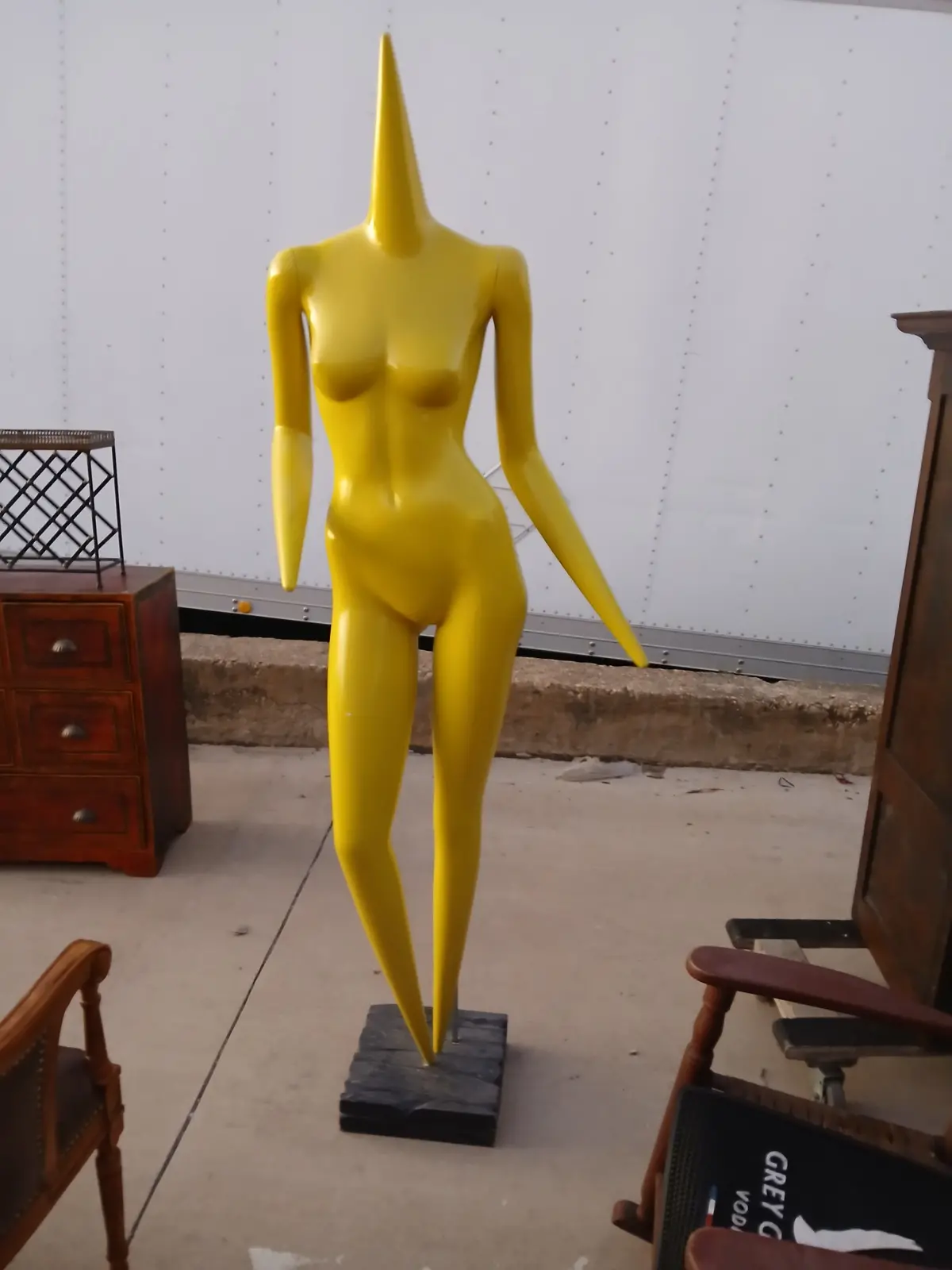 Cool Yellow Mannequin 1