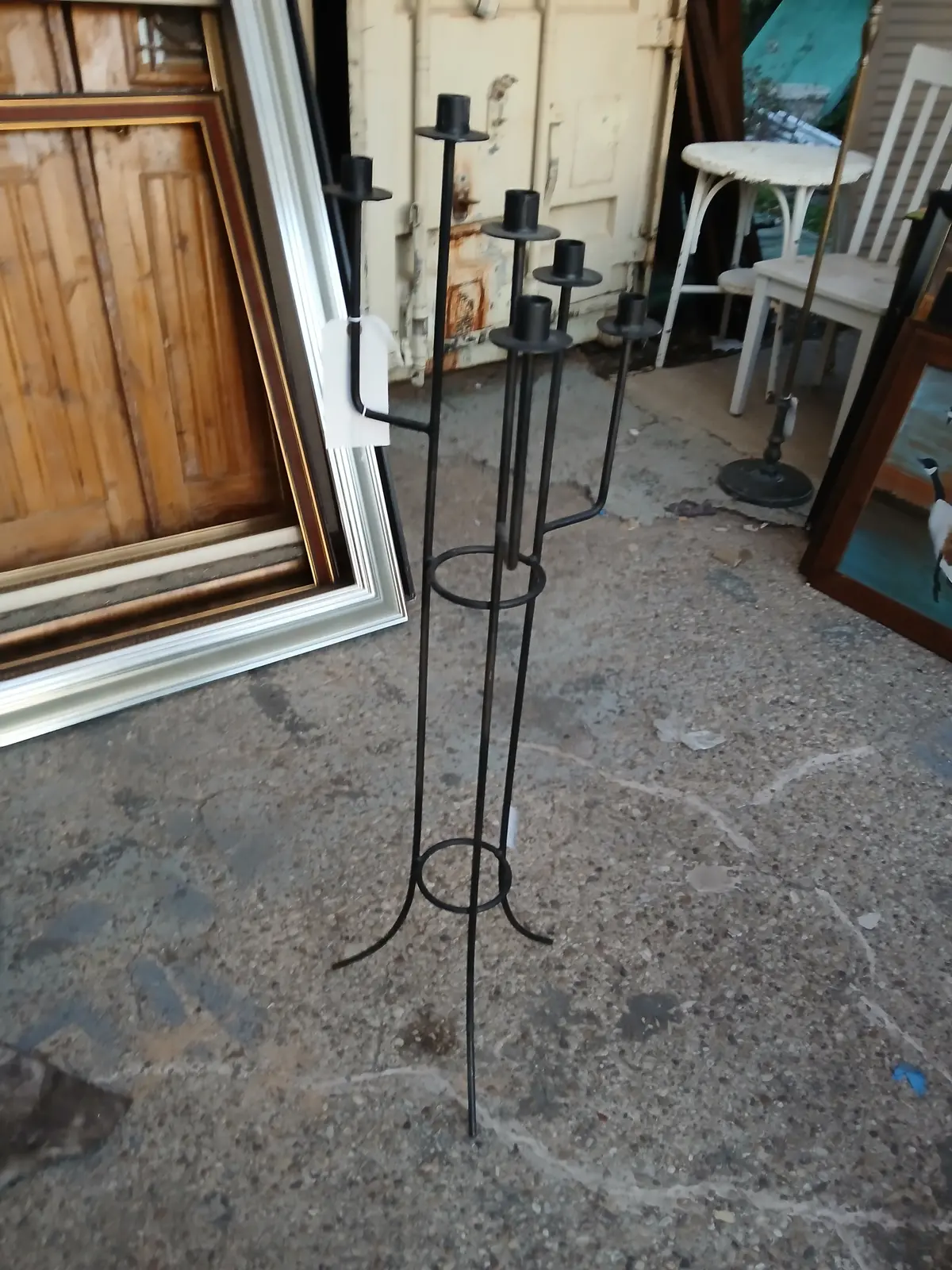Wrought Iron Candle Holder 1