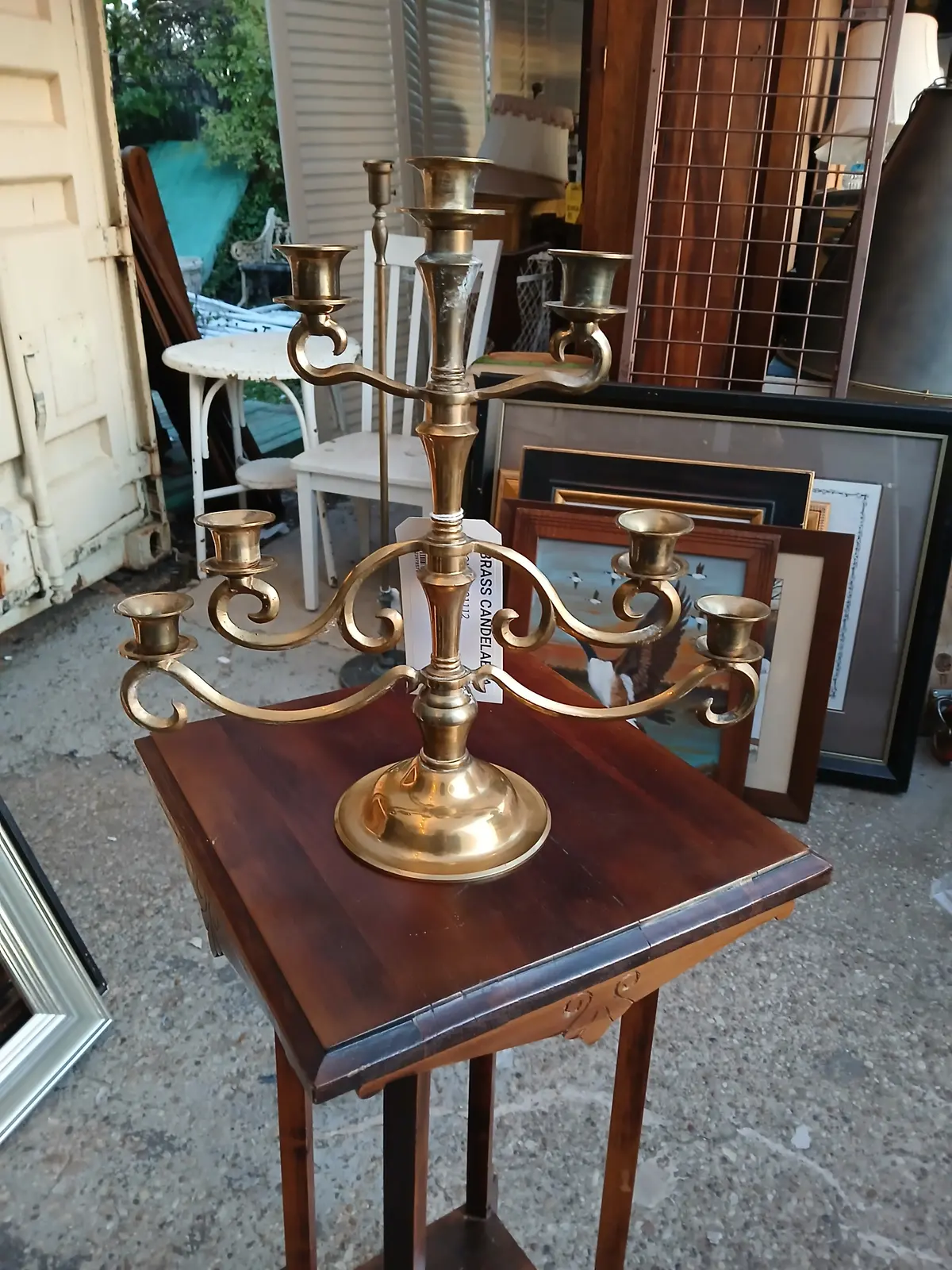 Brass Candelabra 1