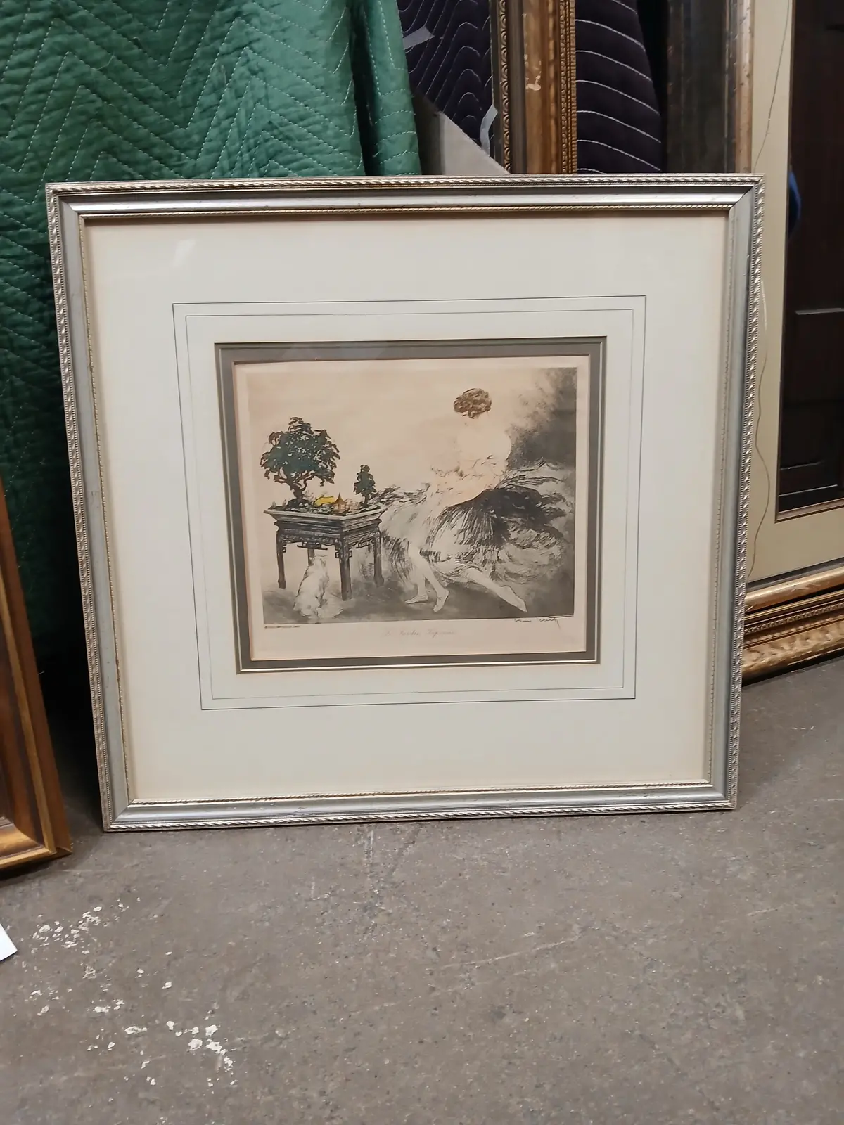 Icart Etching Of A 1920'S Lady 1