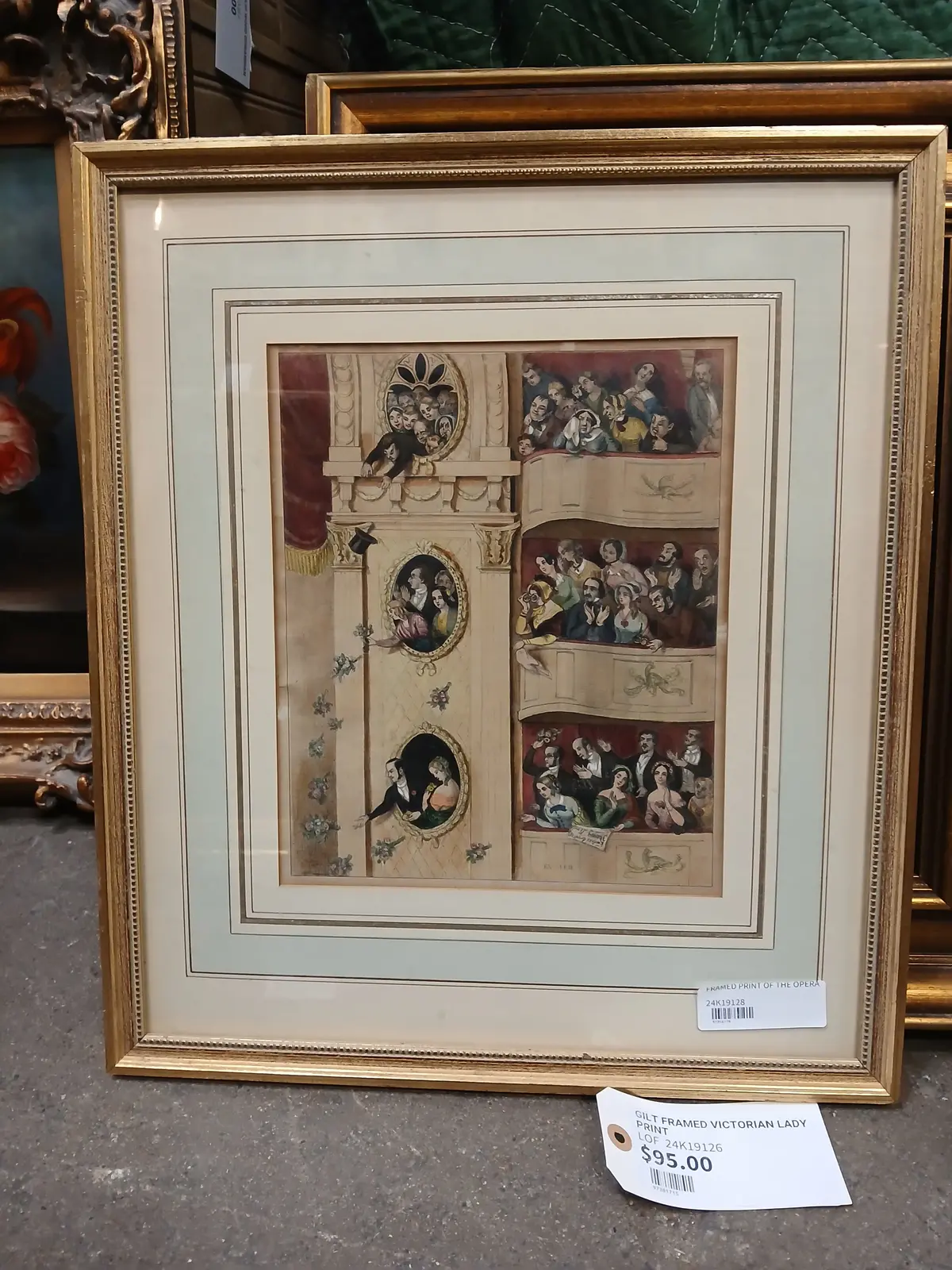Framed Print Of The Opera 1