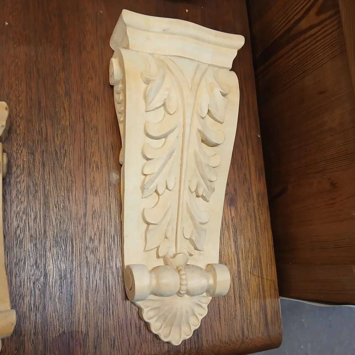 Large Flat Wood Corbel 1