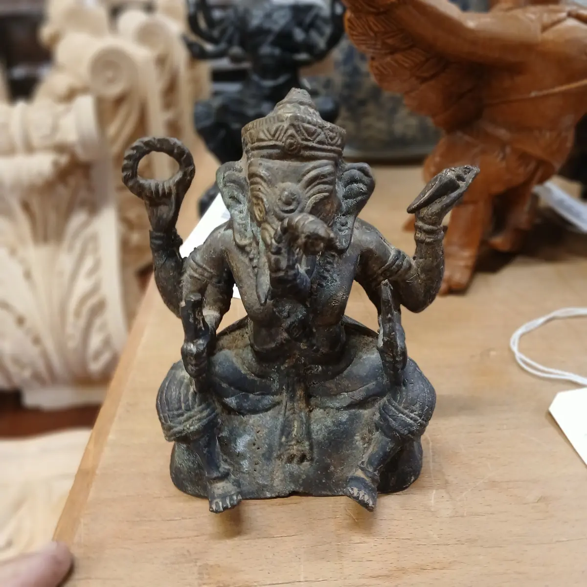 Bronze Ganesh Figure 1