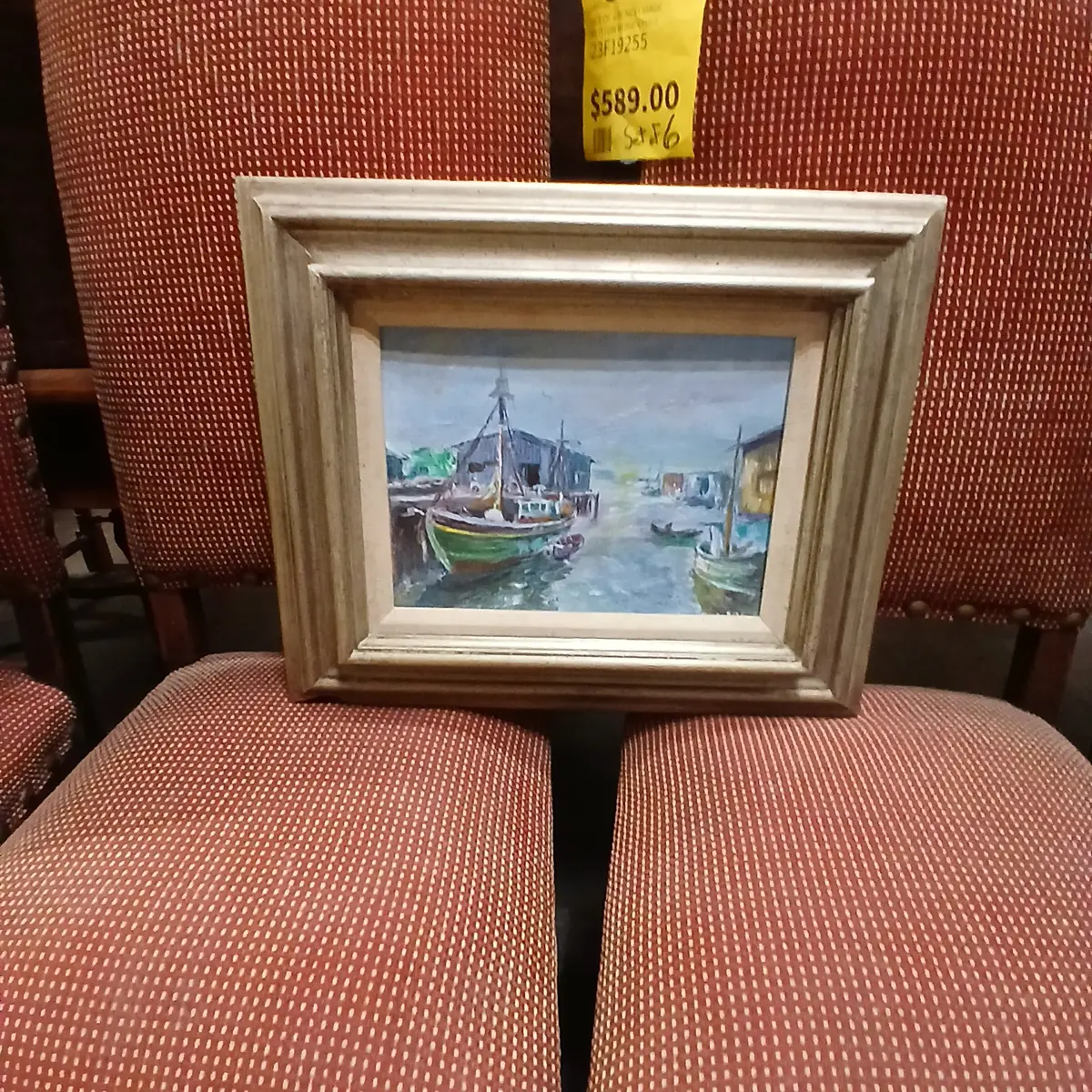 Seascape Oil Painting By Sandra Kirk 1