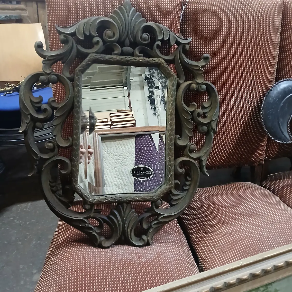 Uttermost Roccoco Mirror As Found 1