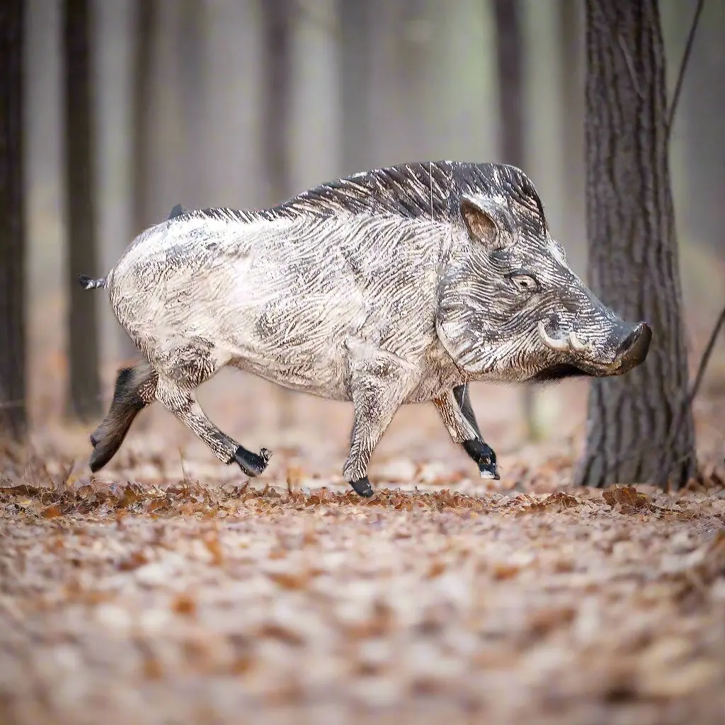 Cast Aluminum Boar 1