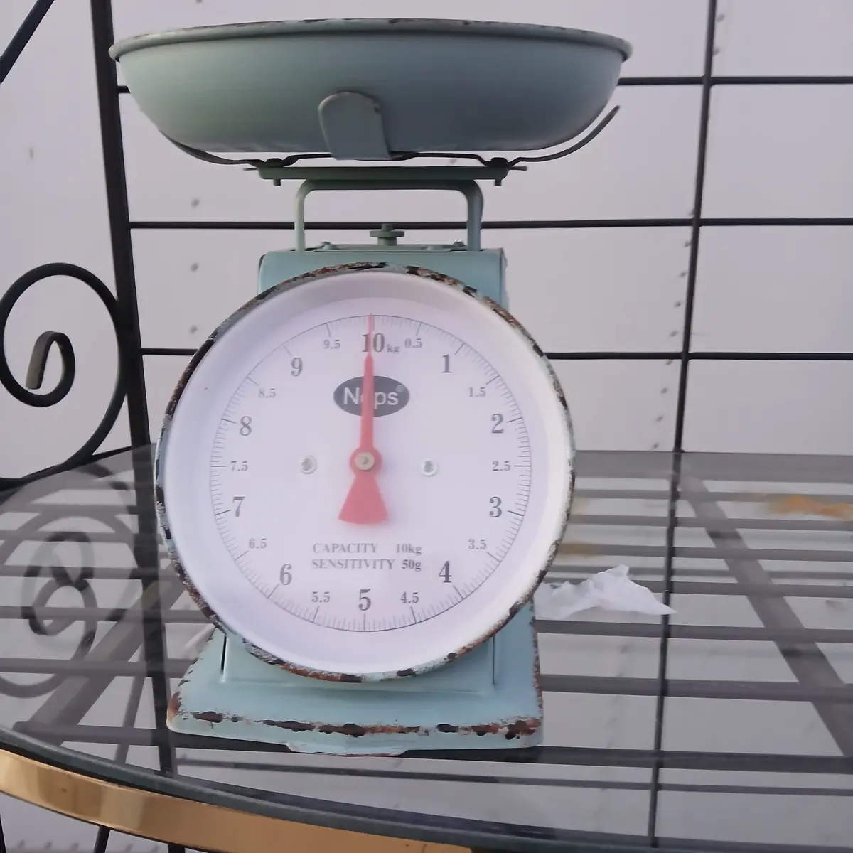 Blue Metal Counter Scale By Nobs 1