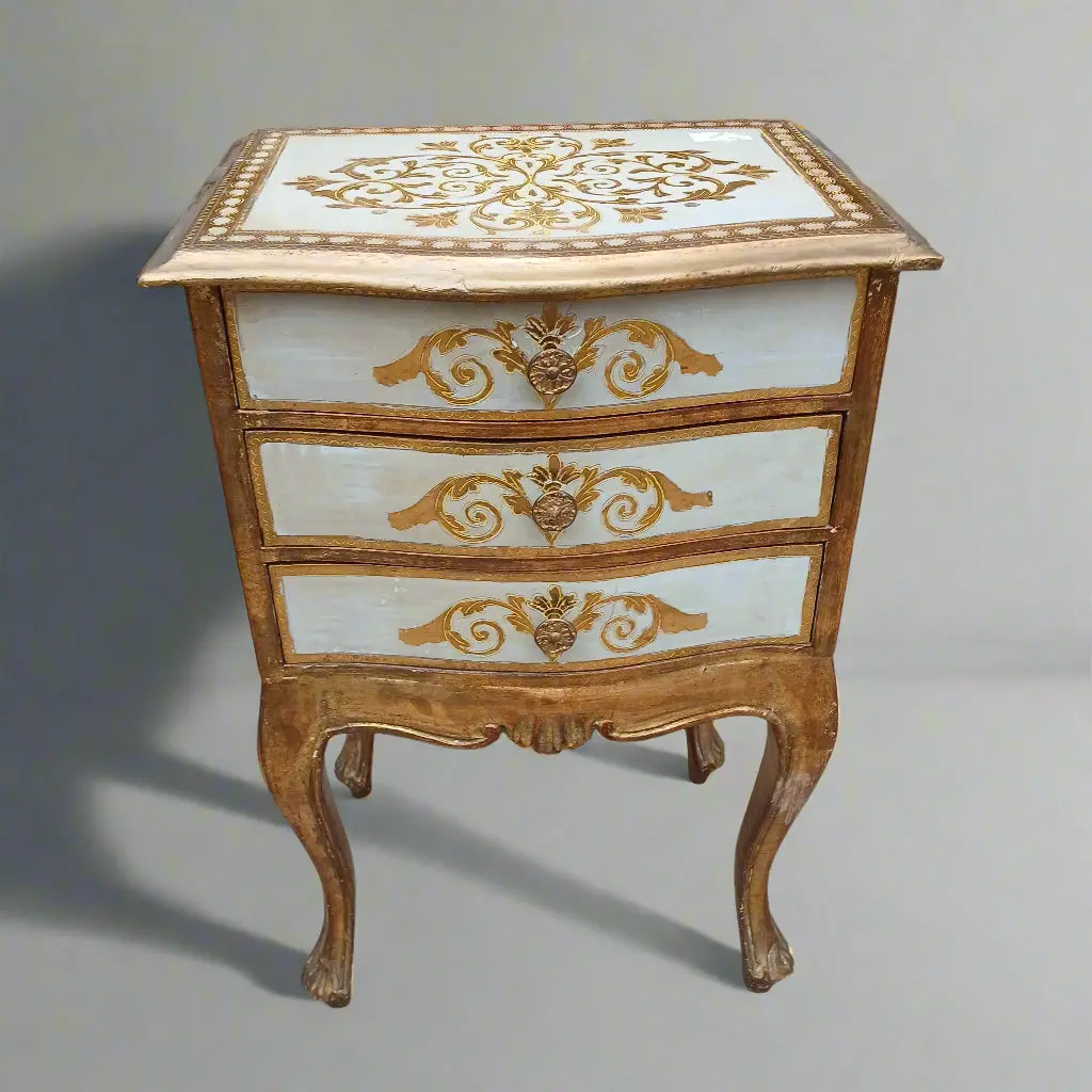 Small 3 Drawer Florentine Chest 1
