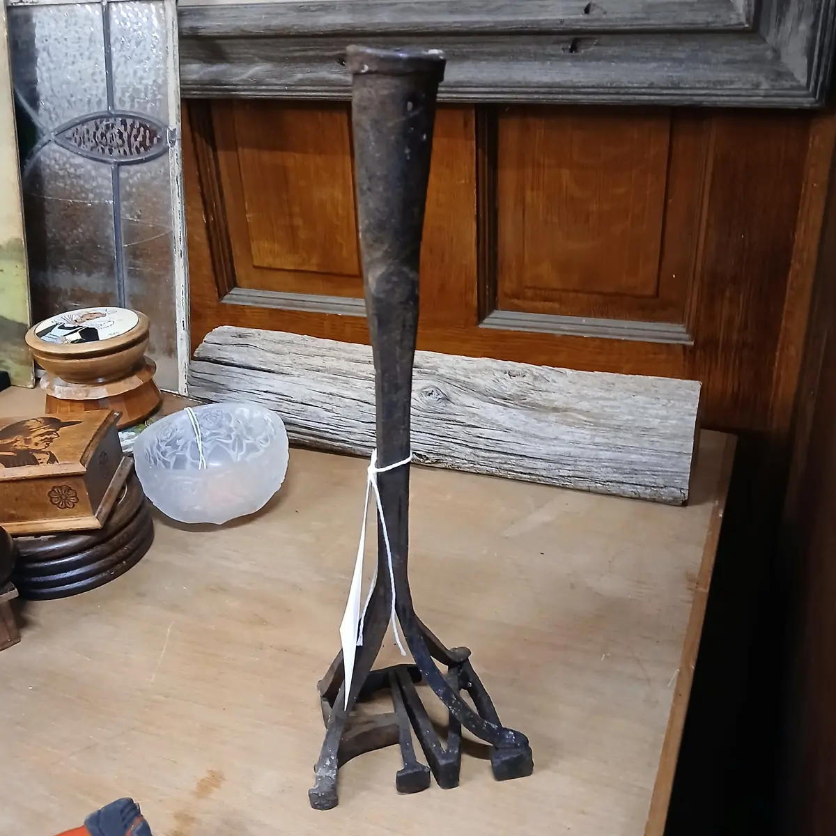 Nr Branding Iron Candle Holder 1
