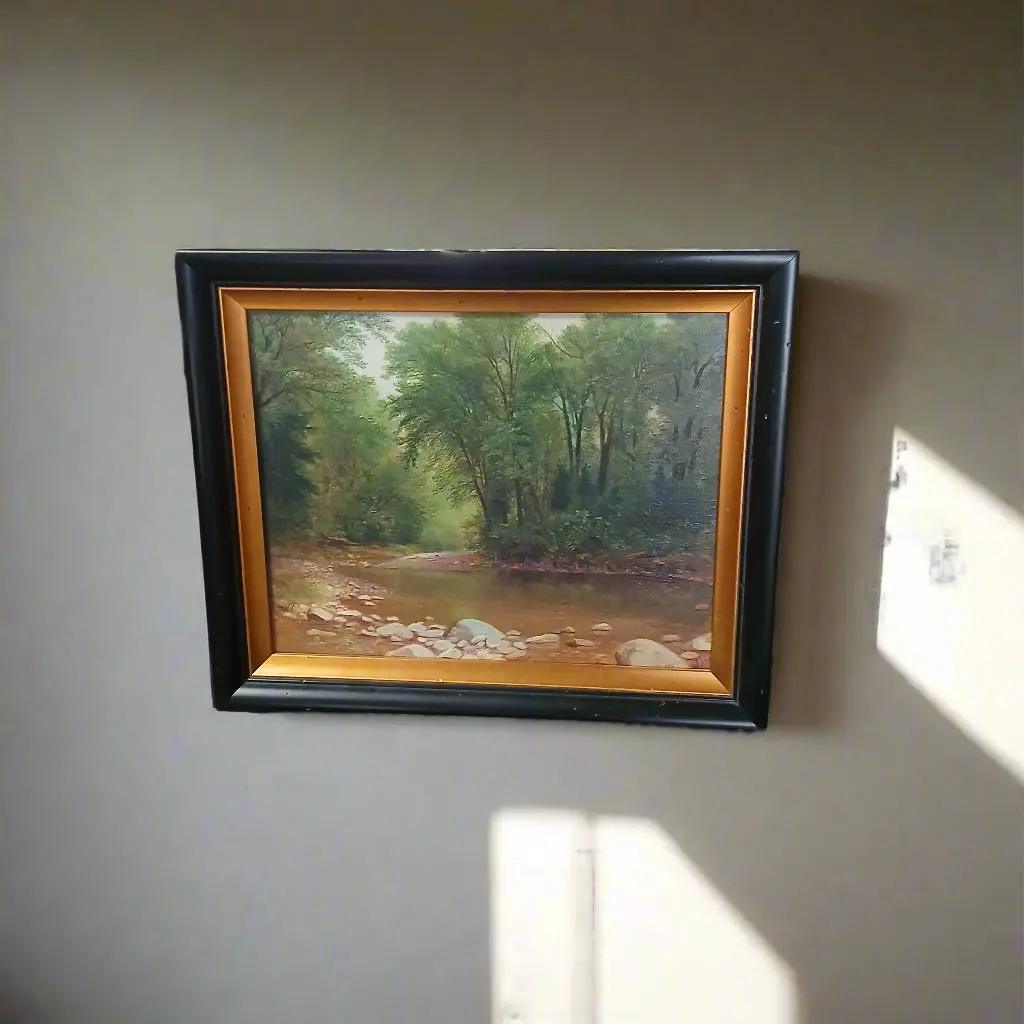 High End Reproduction Of A Asher B Durand Landscape 1