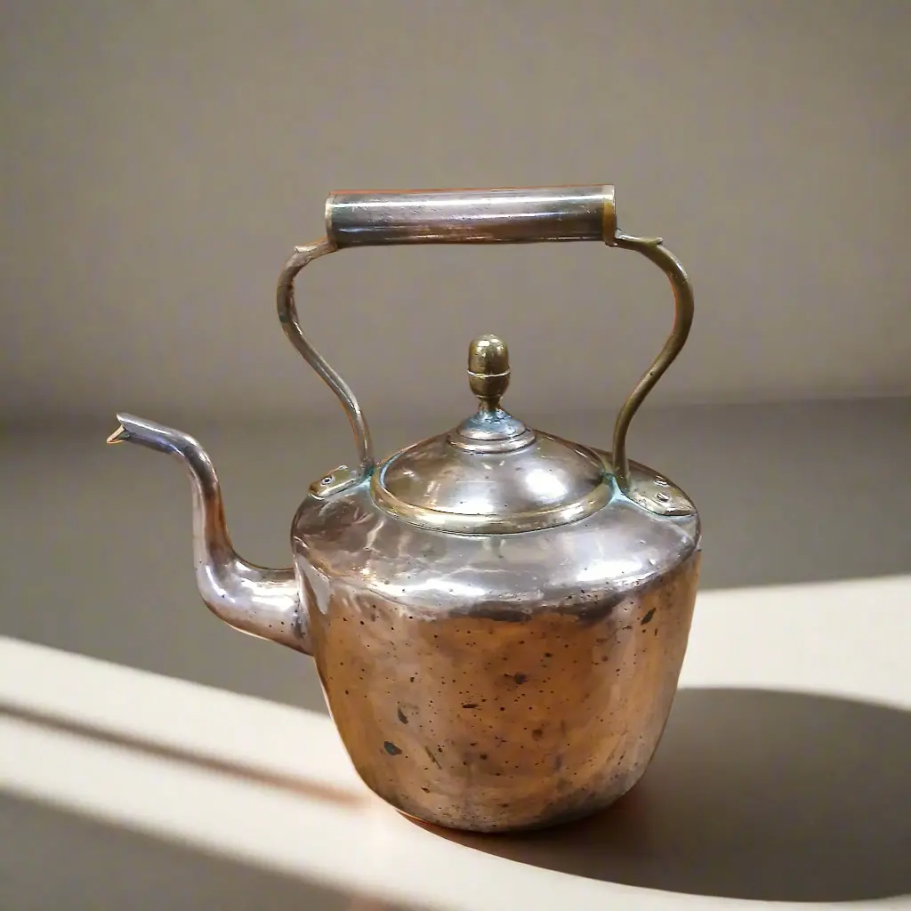 English Copper Tea Pot 1