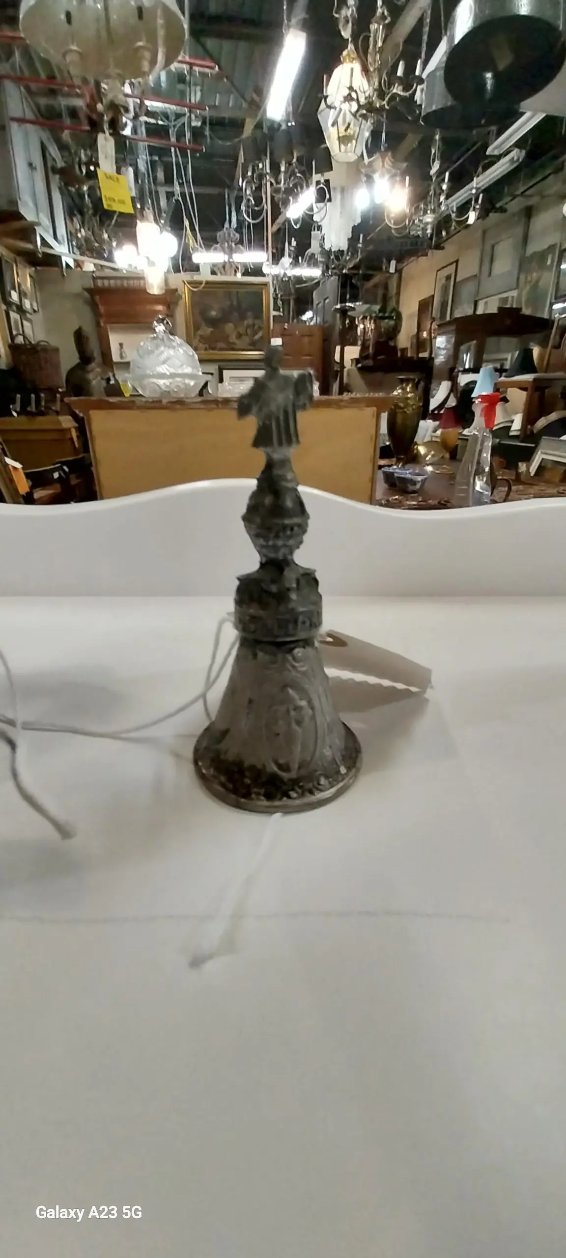 Silver Figural Bell 1