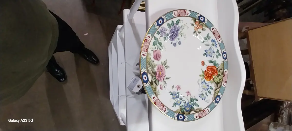 Floral Plate 1985 1