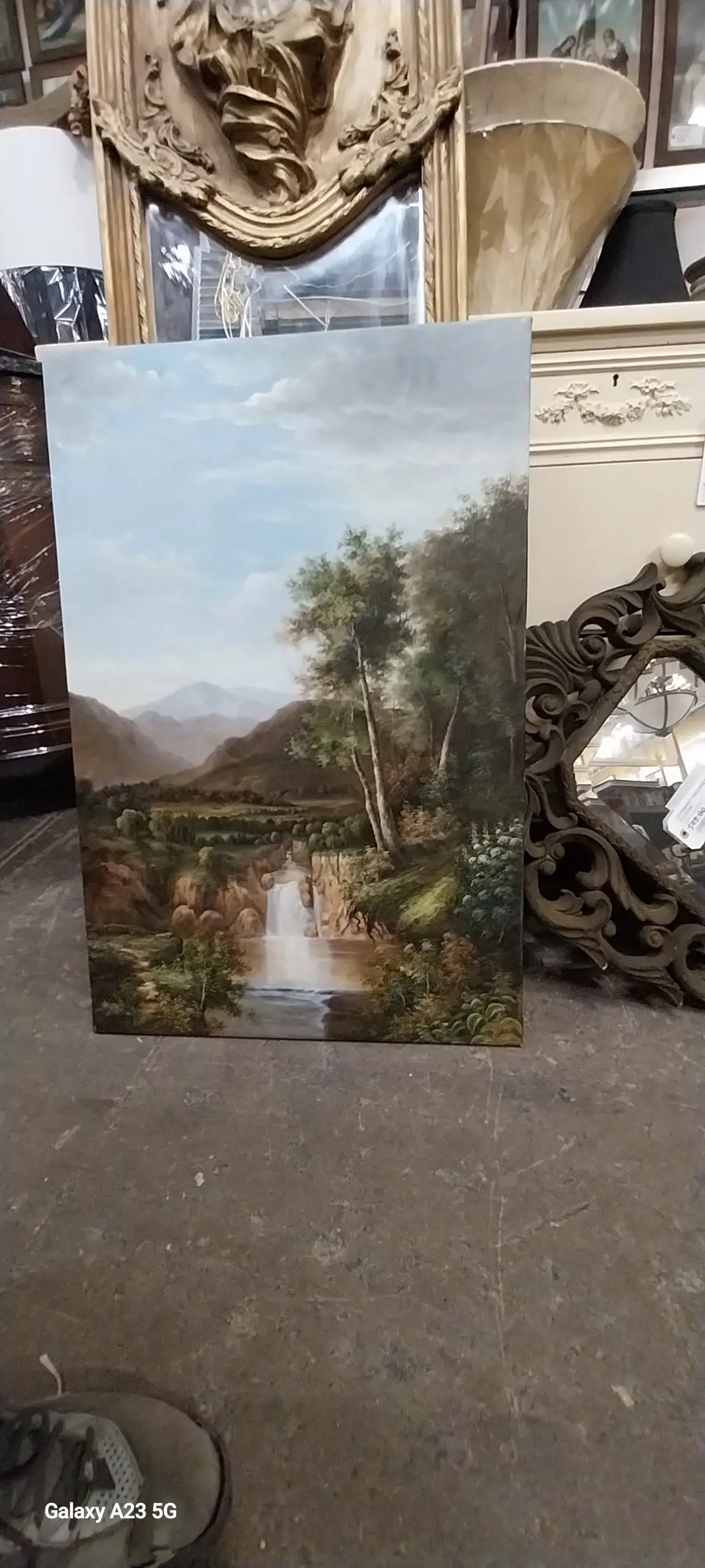 Vertical Landscape Oil Painting 1