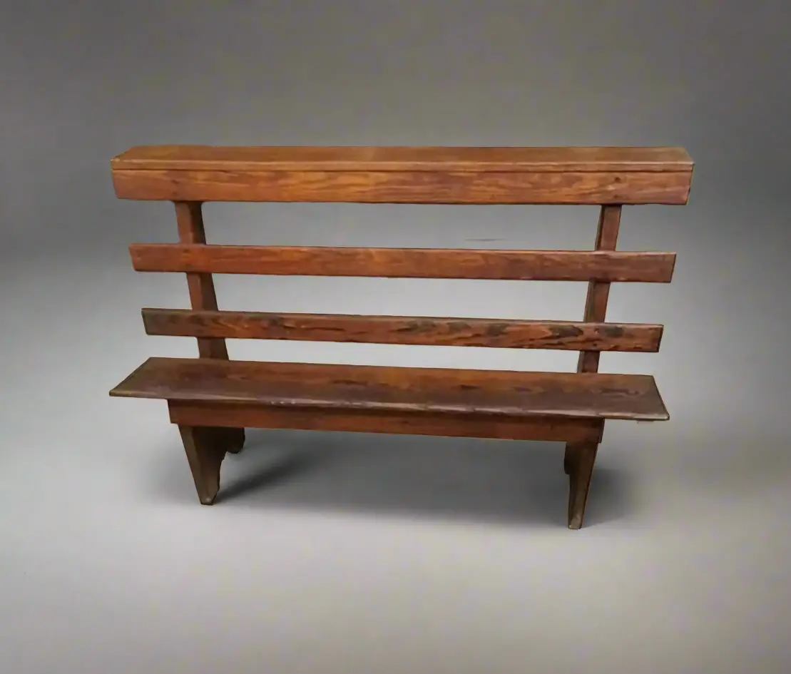 East Texas Pine Railroad Bench 1