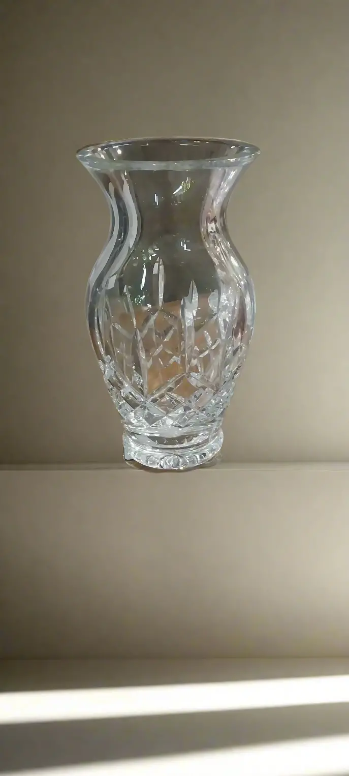 Leaded Glass Floral Vase 1