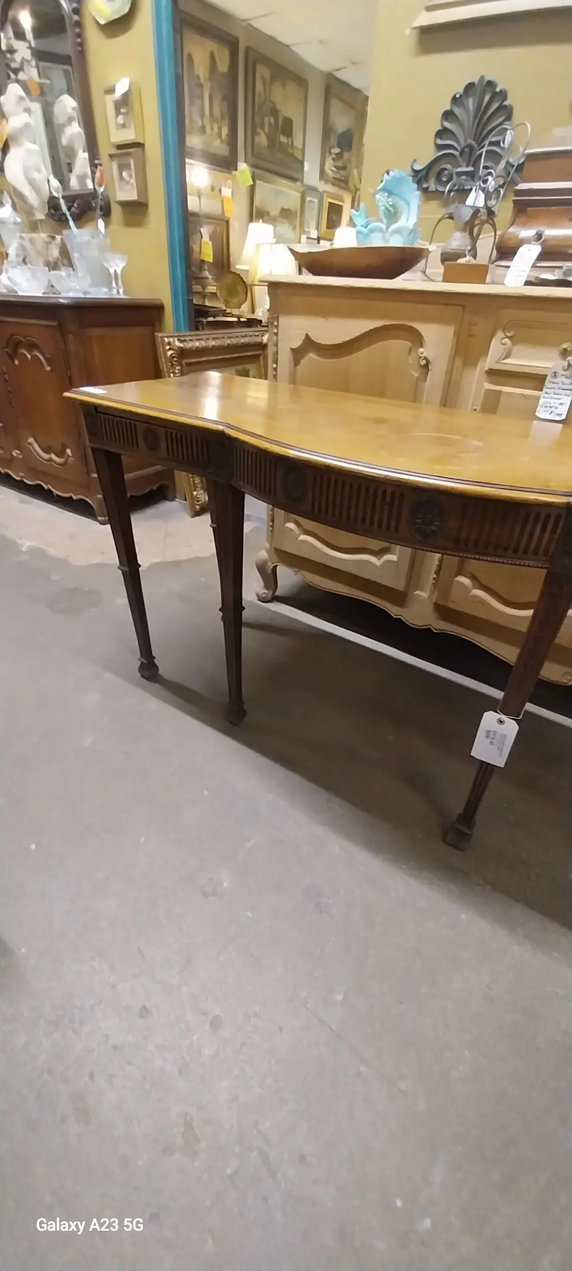Mahogany Adams Style Server As Found 1