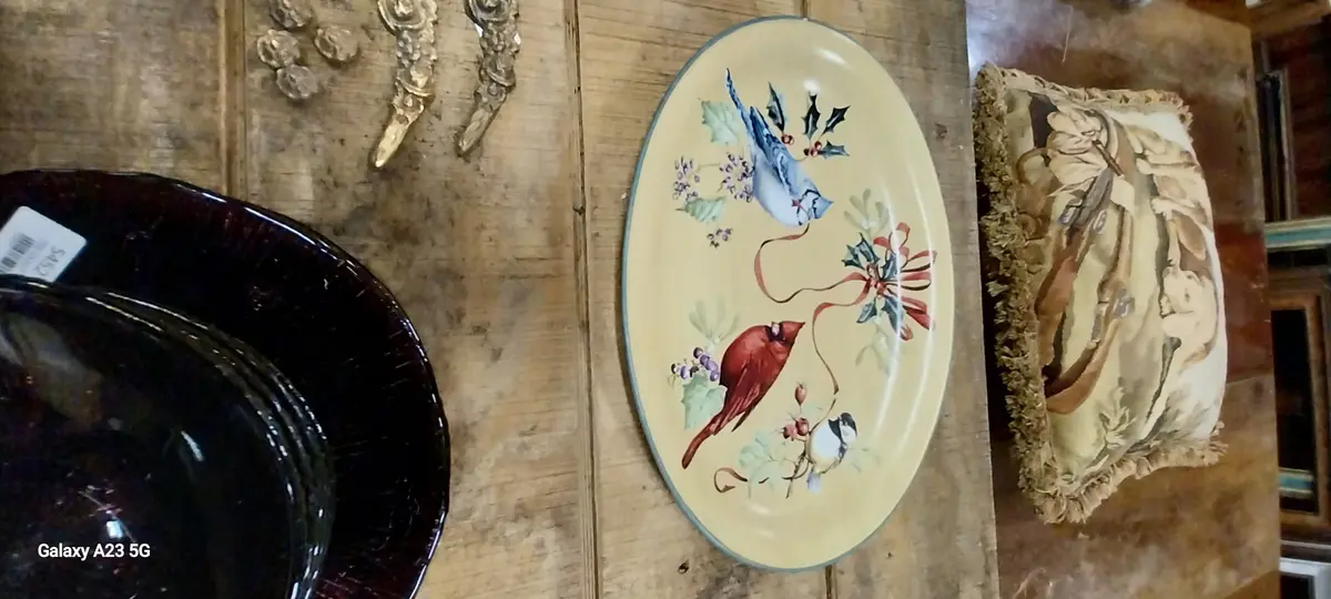 Lennox Cardinal Platter As Found 1
