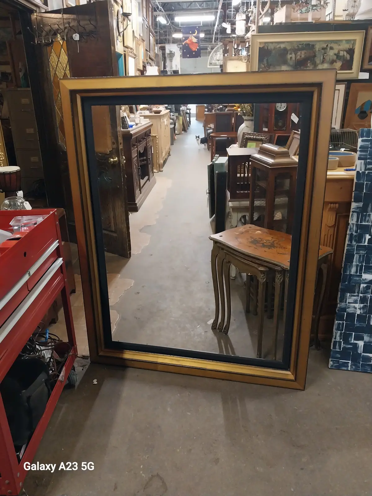 Huge Gold And Black Frame 1