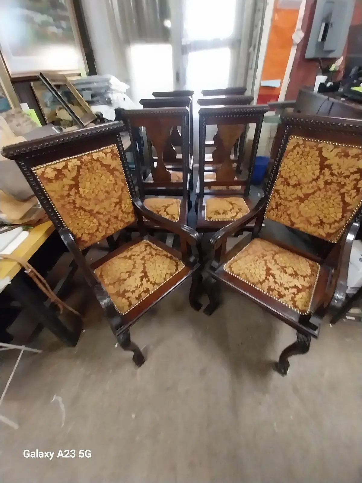 Set Of 8 American Dining Chairs ( 2 Are Arm Chairs) 1