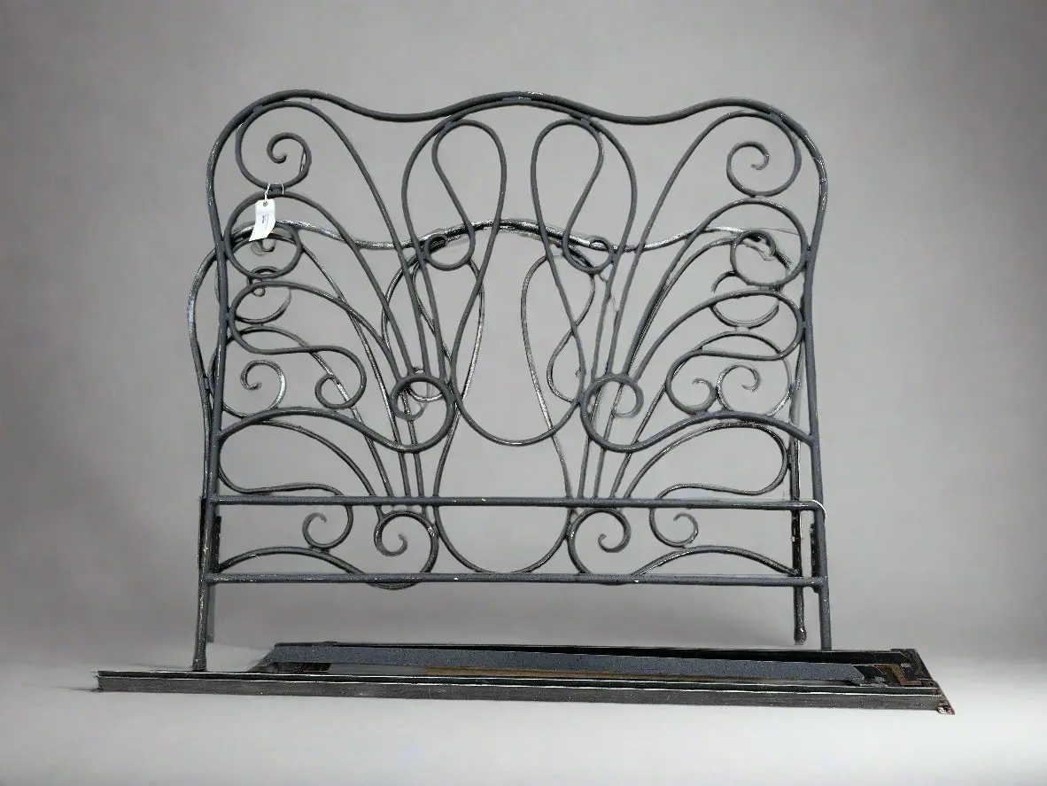 Wrought Iron Queen Size Bed 1