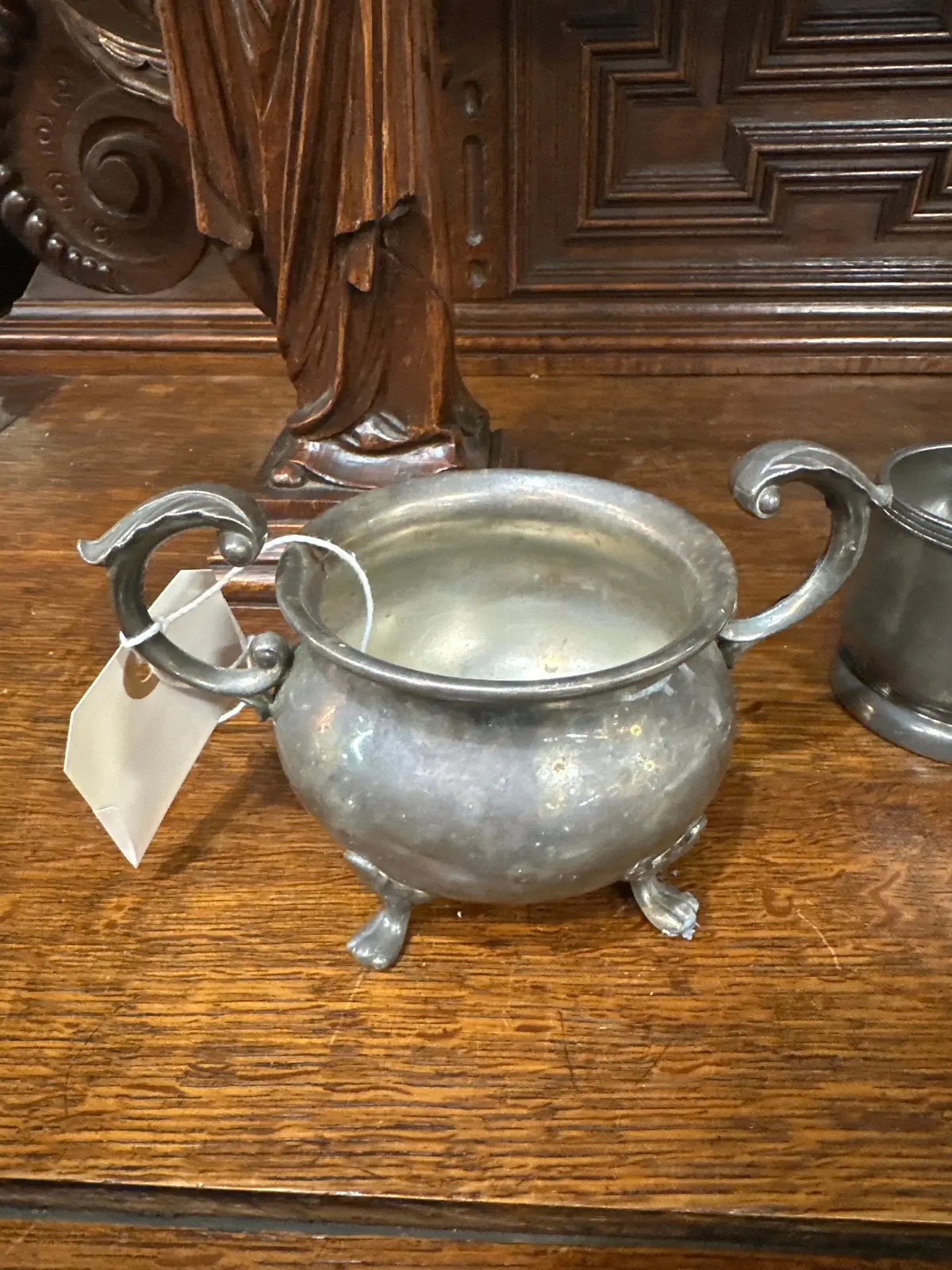 Silverplate Sugar Bowl 1