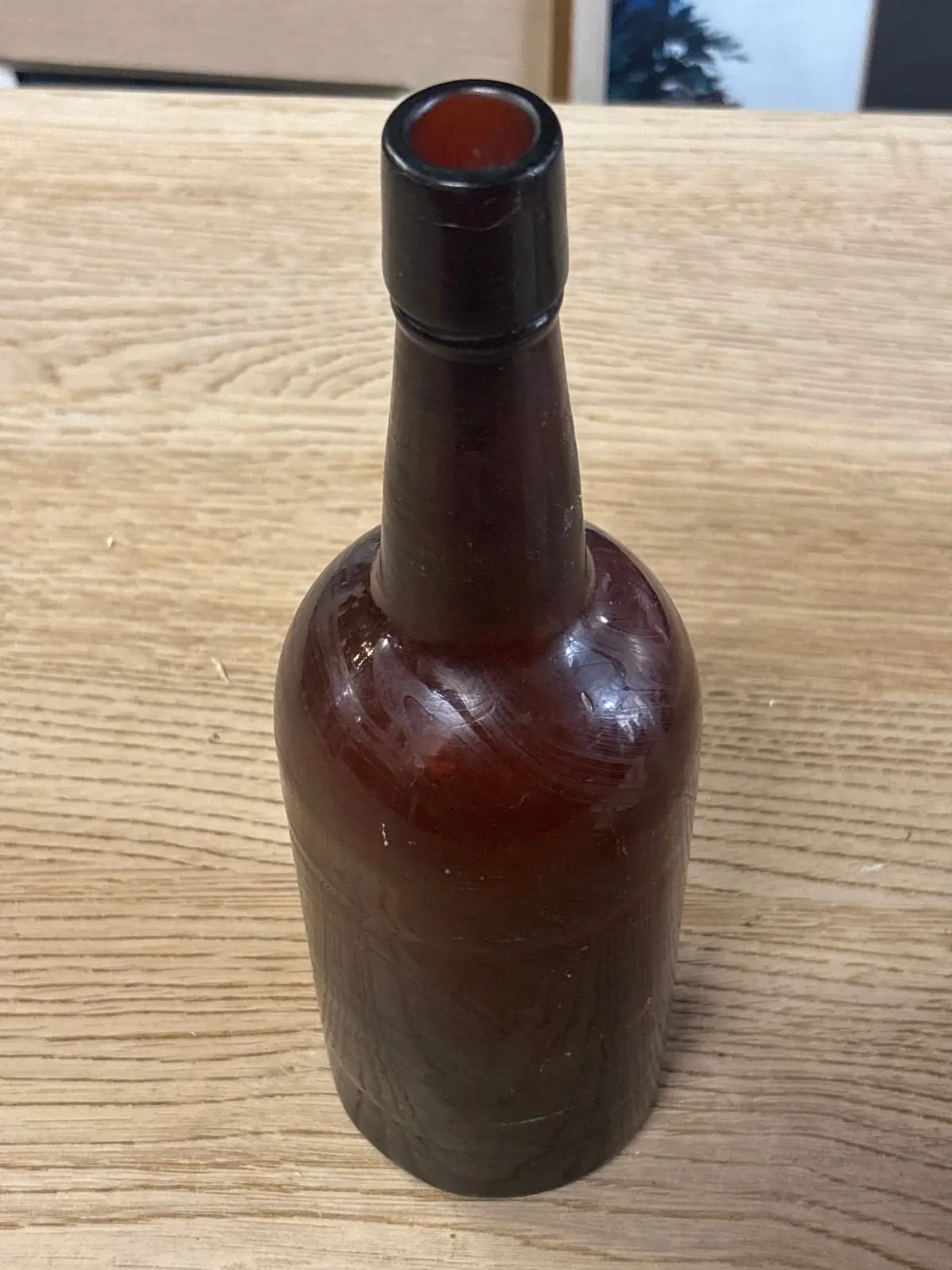 Brown Glass Bottle 1