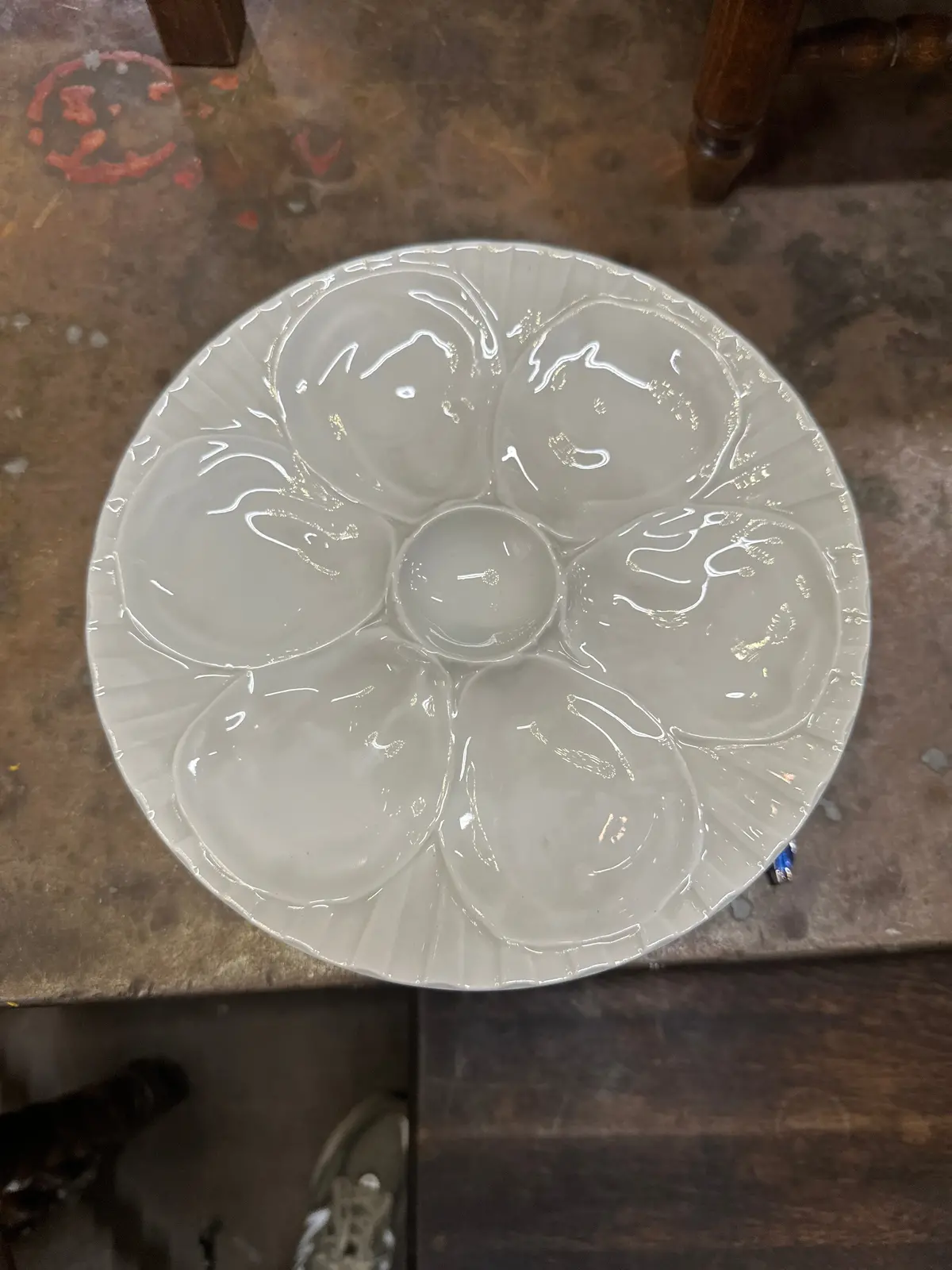 White Oyter Plate 1