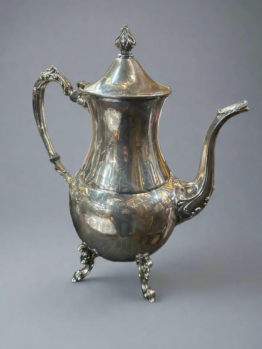 Silver Plate Coffee Pot 1