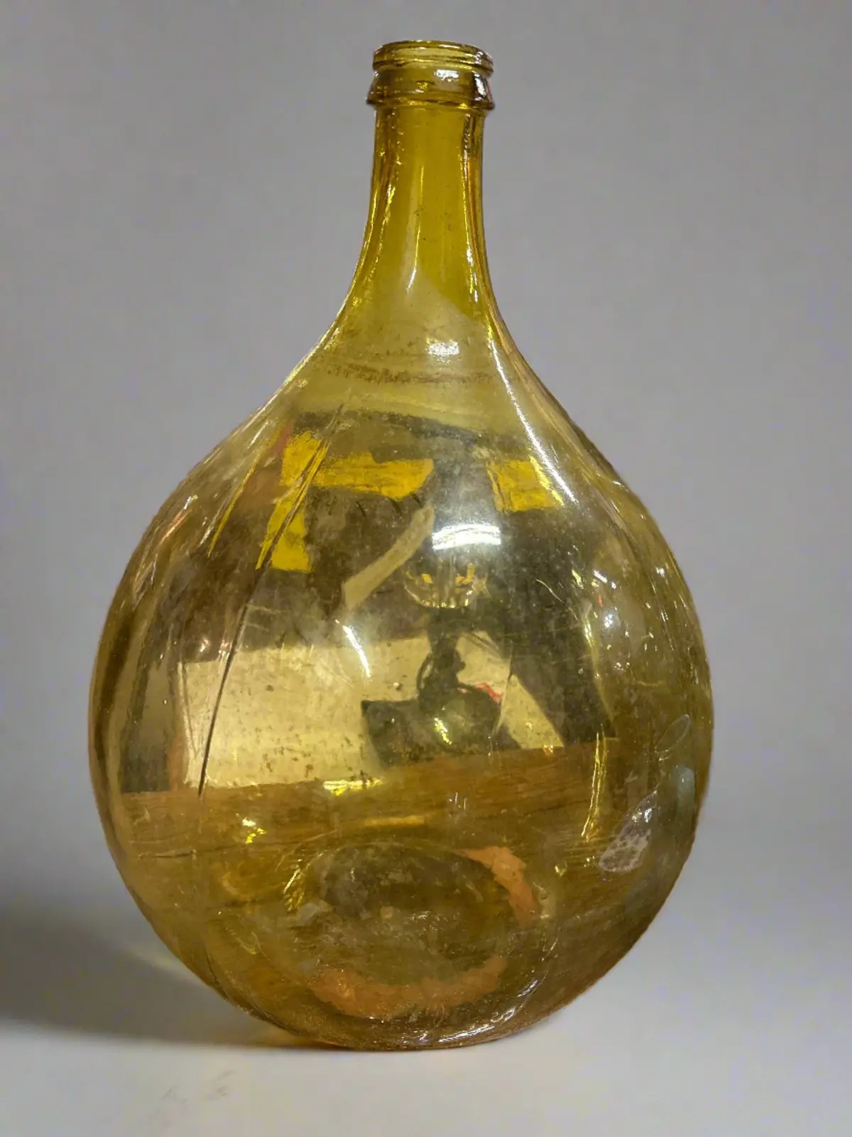 Large Gold Demi John Bottle-Each 1