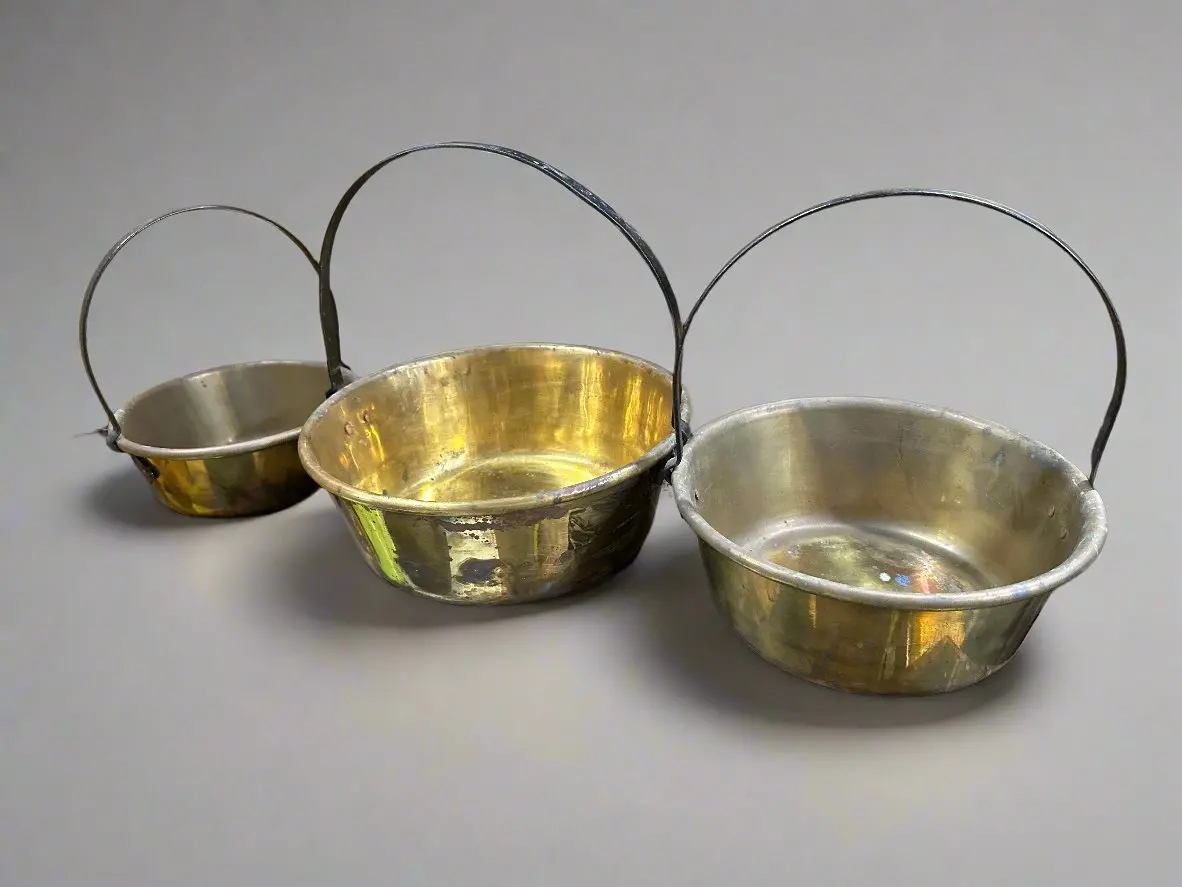 Large Brass Jelly Pan 1