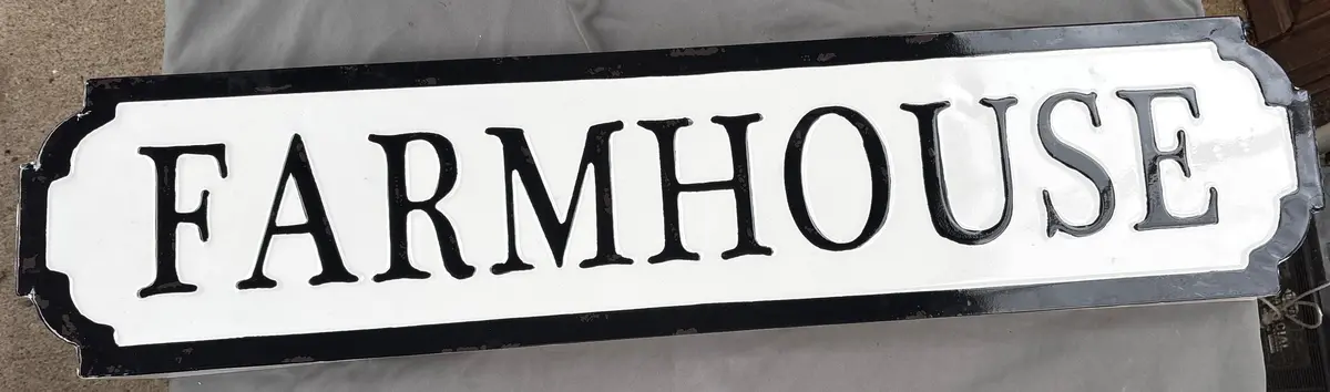Farm House Sign 1 Of 2 1