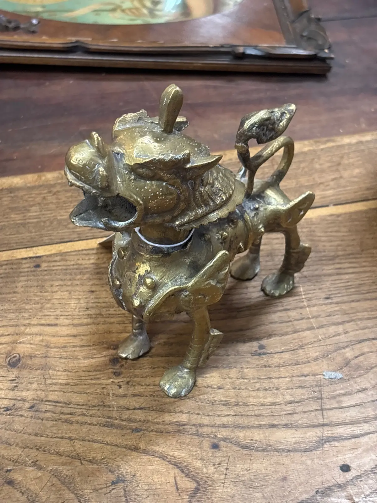 Heavy Brass Foo Dog 1