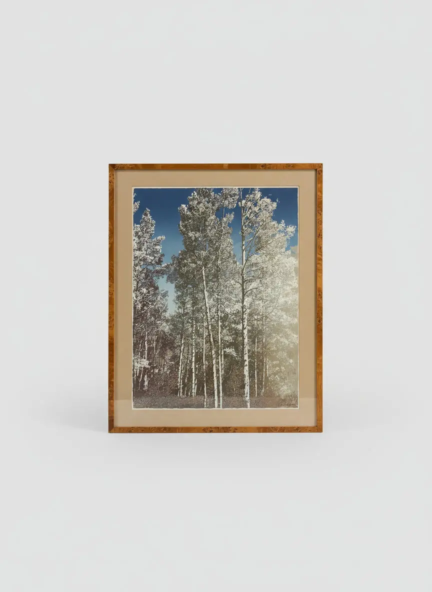 Signed Pace Contemporary Tree Painting 1
