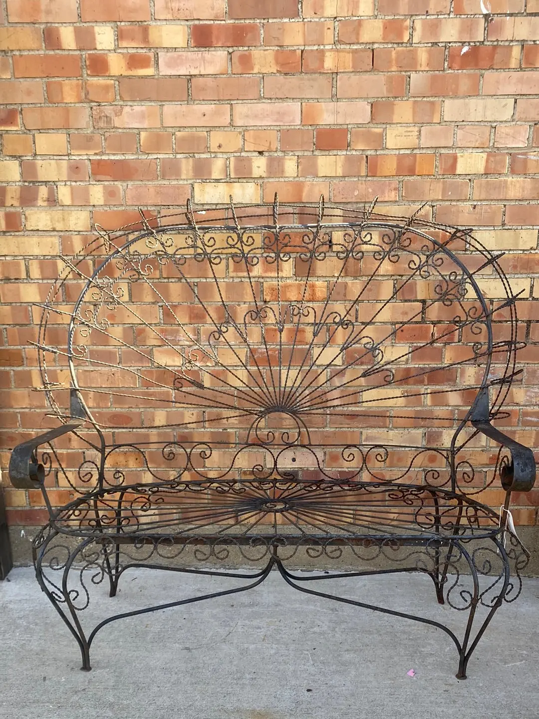 Fan Back Settee 1