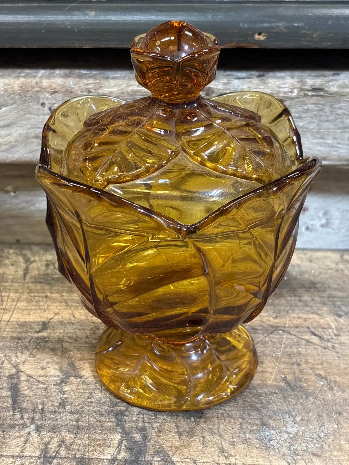 Cabbage Shaped Candy Dish With Lid 1