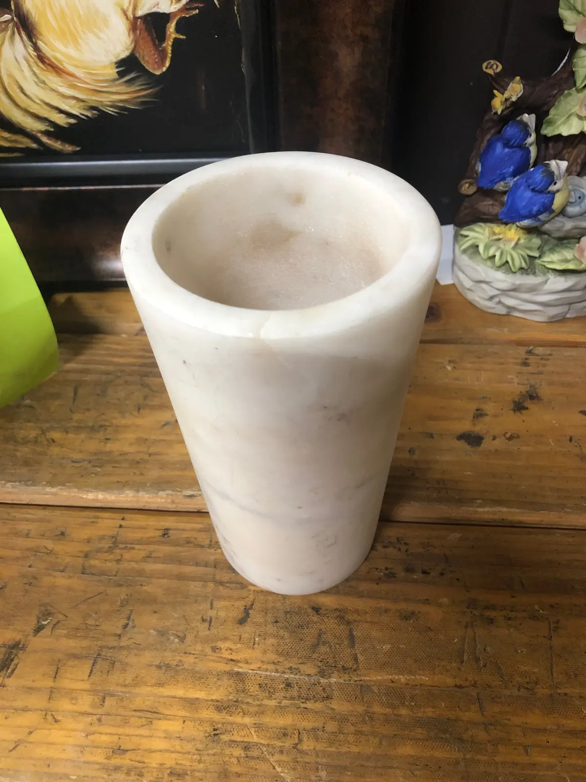 Marble Cylinder Vase 1