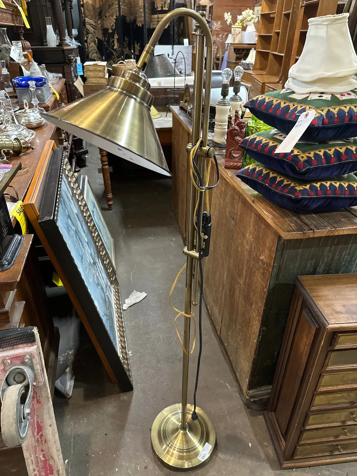 Brass Floor Lamp 1
