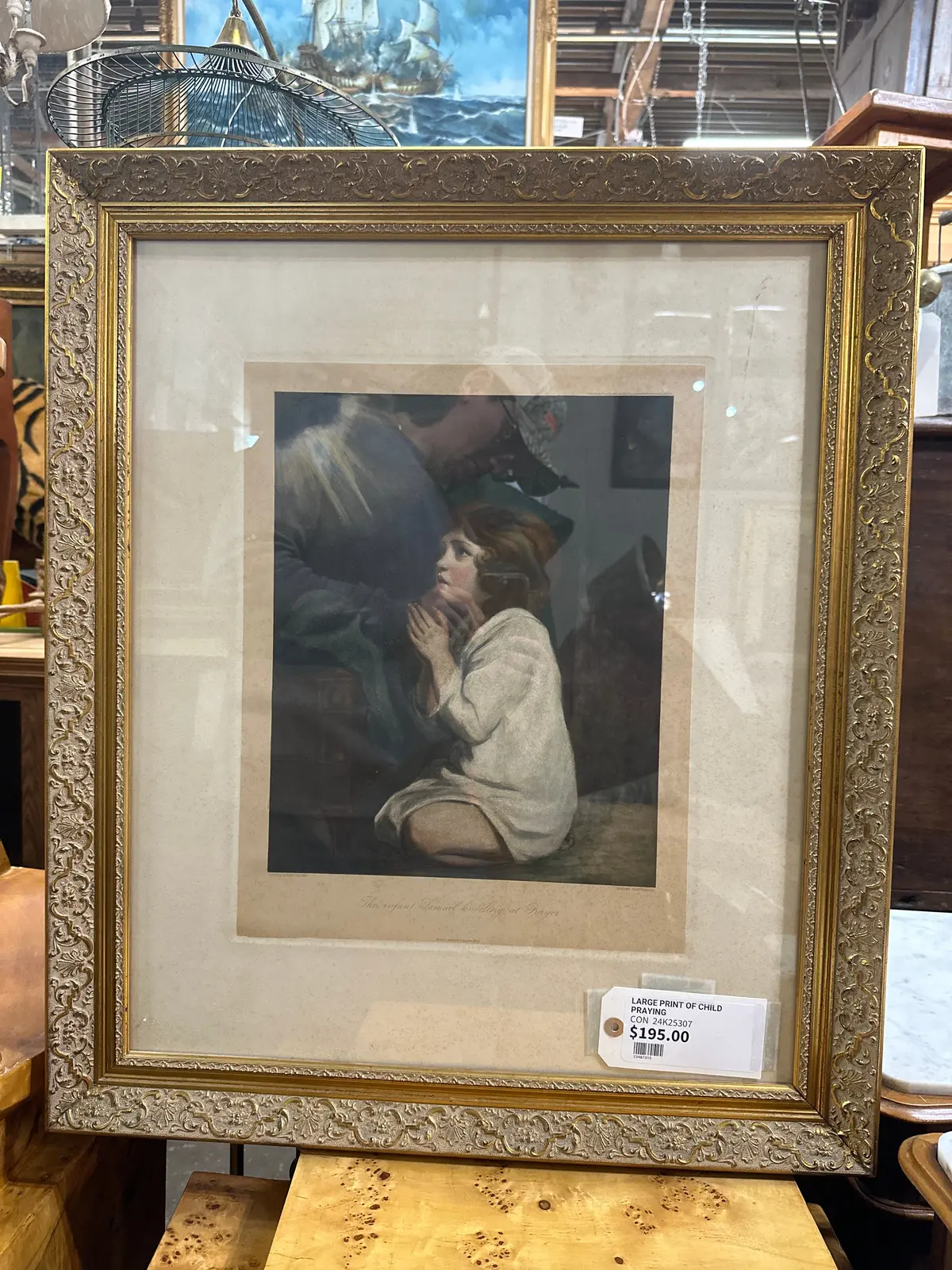 Large Print Of Child Praying 1